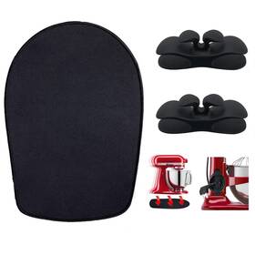 Oudizz 726347519004 Black 4.5-5 Quart Mat 2 Mixer Accessories
