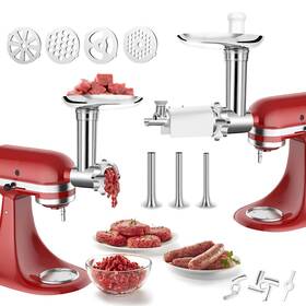 Paddsun 883148228778 Multi-functional Meat Grinding Kit 17-piece - Ideal For Home Cooking Tasks