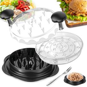 A-0051 Peouwnes Chicken Shredder Large Breast Tool Twist With Fork Visible