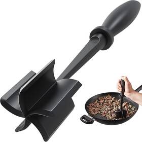 Pgyard 744110272239 Meat Grinder Hamburger Masher And Burger Premium Heat Resistant