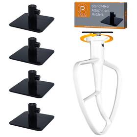 Pqpo 658370443851 4 Pack Stand Mixer Attachment Holders Compatible With Small Black