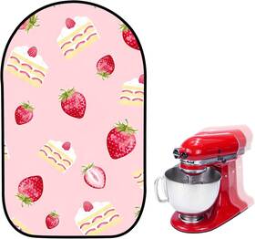 Kj-30 Pqpo Sliding Mat Compatible With Kitchenaid 4.5/5 Quart Pink