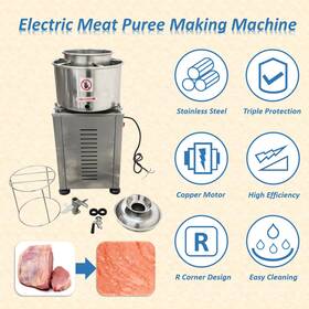 170158 Preasion Meatball Beater Electric Meat Grinder And Mincer Machine 220v Stainless Steel