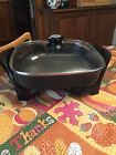 Presto Hot Plate Electric Skillet With Lid Euc Dontt Know