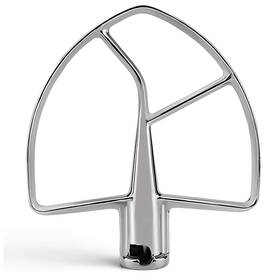 W10376294 Prime&swift Flat Blade Paddle Fit For Kitchen Aid 7&8 Quart Large Silver