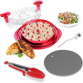 Primeease Living 198715832976 Chicken Shredder Tool Twist 10 Inch - Large Capacity Meat With Non-slip