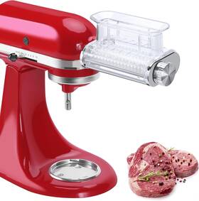 R82210t Rafbar Meat Tenderizer Attachment For Kitchenaid Stand Mixers 3 Transparent