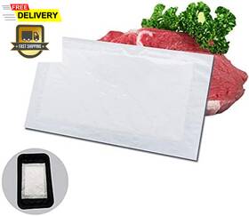 Rikicaca 313026471427 Meat Absorbent Pads Dri Lock 60 Grams 3.54 X 5.11-inch White Absorbant
