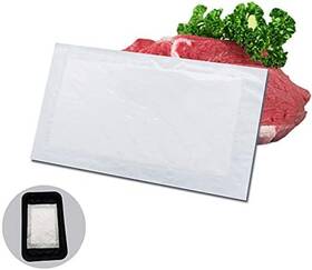 Rikicaca 705353292927 Meat Absorbent Pads Dri Lock 60 Grams 3.54 X 5.11-inch White Absorbant Soak