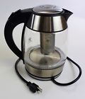 Rj11-17-ti Chefman Electric Cordless Glass Tea Kettle Infuser Led