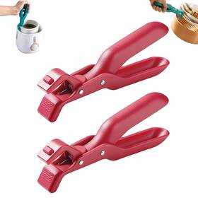 Gef1548 S-snail-oo Hot Plate Grippers Gripper Lifters Tongs 1 Red-2pcs