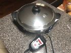 T316ti Saladmaster Round Oil Core Titanium Electric Skillet