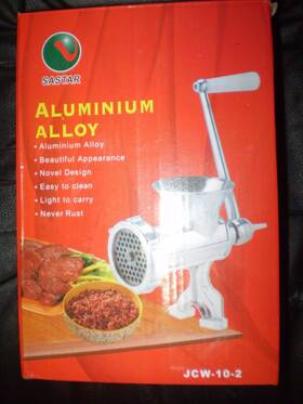 Jcw-10-2 Sastar Aluminum Alloy Meat Grinder No 10 Very Good Condition Free Shipping