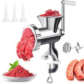 Schai 751641063380 Meat Grinders Manual Mincer - For Home Use Sausage Maker