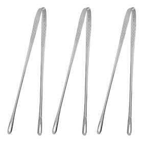 Septe Ryang00158 3 Pieces Bbq Tongs Stainless Steel Grill For 11 Inches Silver