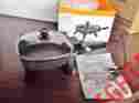 Sk-601 Kitchen Selectives New Personal Electric Skillet 6 X Cooking Surface Nonstick Glass Lid