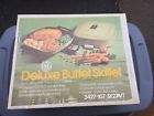 Sk27avt Ge New Nip Neral Electric Deluxe Buffet Skillet Vtg Avocado