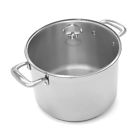 Slin33-240 Chantal Induction Steel Stock Pot With Lid 088818098396