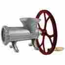 Sm07528 Sportsman Series New 32 Cast Iron Meat Grinder With Pulley Manual Hand Crank 027077075281