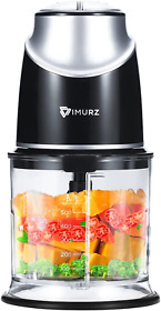 Small Food Processor Imurz Mini Chopper Electric Meat Grinder Blender Tabl