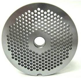 Smokehouse Chef 015913289046 Size 12 X 1/8 3mm Holes For Meat Grinder. Stainless Steel Ships Fast From Smok