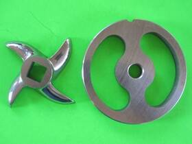 Smokehouse Chef 461124051028 Meat Grinder Blade Sausage Stuffing Stuffer Plate Size 12