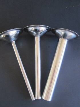 Smokehouse Chef 646112401146 Meat Grinder Sausage Stuffer Tubes Size #12 Stainless Steel For Lem Cabelas H