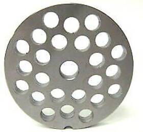 Smokehouse Chef 646112403591 Size #22 X 3/8 10 Mm Sausage Grind Holes Meat Grinder Plate