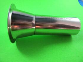 Smokehouse Chef 646112406493 Stainless Steel Wide Mouth Tube Lem Big Bite Meat Grinders Size