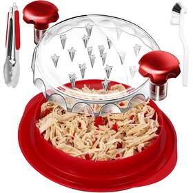 Soarnacm 197644620388 Chicken Shredder 10.8 Inch Transparent Lid Breast Tool Twist