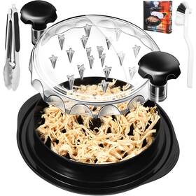 Soarnacm 197644805280 Chicken Shredder 10.8 Inch Transparent Lid Breast Tool Twist Chi