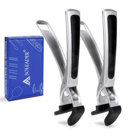 Wd-clip-v2-fba Soleader Plate Gripper Compatible With Pizza Horizontal Draw Tongs Black
