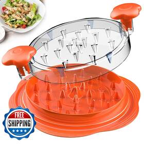 B0cjn8zwl1 Suretivian Chicken Shredder Tool For Pulled Pork Beef With Brush - Upgraded Desi