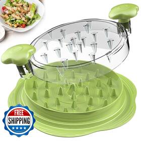 B0cyzq374r Suretivian Chicken Shredder Tool - Large Meat Twist With Brush Dopamine Color