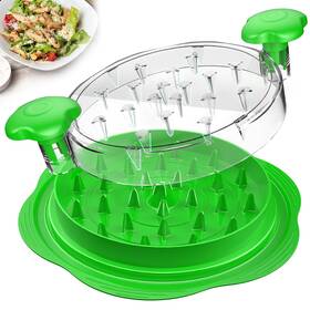 B0dr2p82n1 Suretivian Chicken Shredder Tool With Brush And Fork - Large Visible Meat Chamber Bpa-free