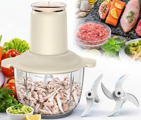 Wn-22 Suretivian Food Processors 300w Electric Chicken Shredder Meat Grinder With Dual Blades