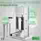 Sv-3 Vevor 3l 3 L Sausage Filler 4 Filling Funnels Silver Vertical Stuffer Maker Great