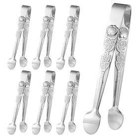 5128usxu8627 Synhhergyx 6pcs Sugar Cube Tongs 5inch Mini Serving Small Tong For 5-inch Silver 5128usxu8627 Synhhergyx 6pcs Sugar Cube Tongs 5inch Mini Serving Small Tong For 5-inch Silver