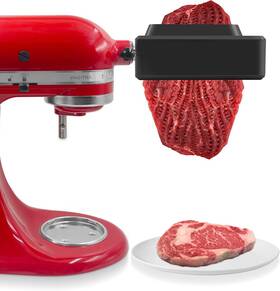 Sk329-pus Taladad Meat Tenderizer For All Kitchen Aid Household Mixer Black