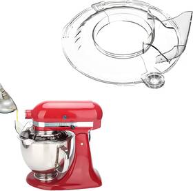 Sk331us Taladad Pouring Shield For Kitchenaid Tilt Head 4.5-5 Quart Stainless Steel