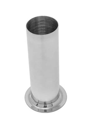 Tesor 850007629083 #12 Stainless Steel 2 Inch Meat Bag Filling Tube For Grinder