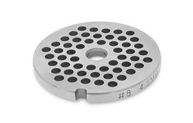 Tesor 850007629113 #8 Stainless Steel Plate Disc Blade For Meat Grinder 3/16 Inch