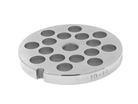 Tesor 850007629168 #10/12 Stainless Steel Replacement Plate Disc Blade For Meat Grinder 3/8 Inch
