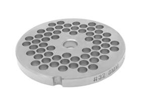 Tesor 850007629212 #32 Stainless Steel Replacement Plate Disc Blade For Meat Grinder 5/16 Inch