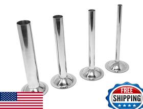 B07q64vb6w Tesor #10/#12 Stainless Steel Sausage Stuffing Tubes For Meat Grinder Set Of 4
