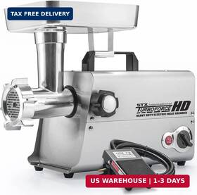 The Mercantile Station 2 892198001965 Turboforce Hd 3500 Series 6-in-1 Electric Meat Grinder With Foot Pedal Control