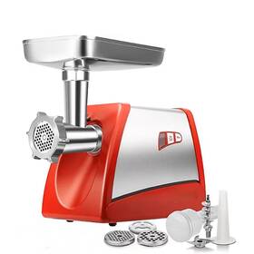 1a-pg208rtg Toogood Electric Meat Grinder #8 2 Claws And Cleaning Brush 575w Red