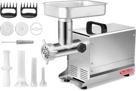 301w Toogood 850072212357 #8 Stainless Steel Electric Meat Grinder 0.4 Hp Mirror Polishing Heav