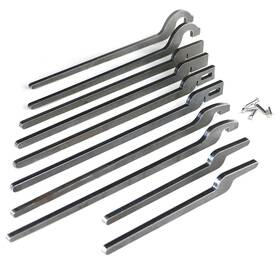 Topsair 779675655296 Rapid Tongs Bundle Set Five Types Of Diy Blacksmith Silver