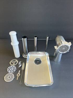 Zyn-fr-05943 Torchero Metal Food Grinder Attachment For Kitchenaid Stand Mixers Meat Acces